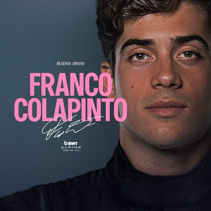 Confirmado: Franco Colapinto es nuevo piloto de Alpine