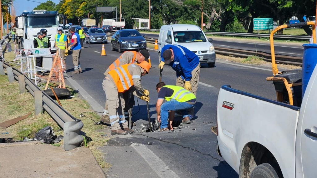 Habrá reducción de calzada por trabajos en las 168