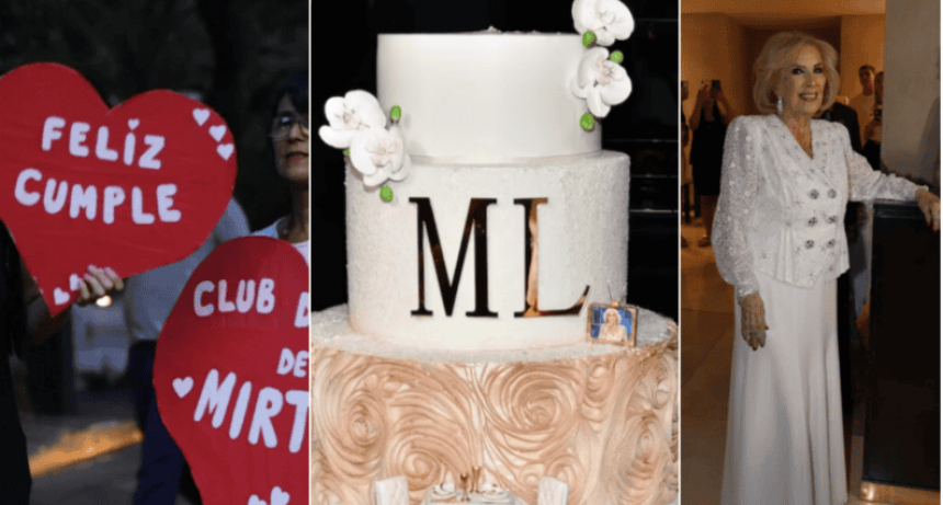 Cómo fue el cumpleaños de Mirtha Legrand: el emotivo festejo de La Chiqui