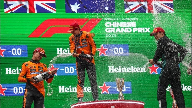 Piastri se coronó en el GP de China: tres descalificaciones y ¿una puerta para Colapinto?
