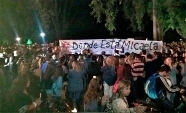 Multitudinaria marcha para pedir por Micaela GarcÃa