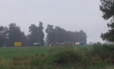 Despistó una camioneta en la Autopista Santa Fe-Rosario