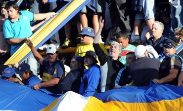 Derecho de admisión por dos años a los lÃderes de la barra de Boca