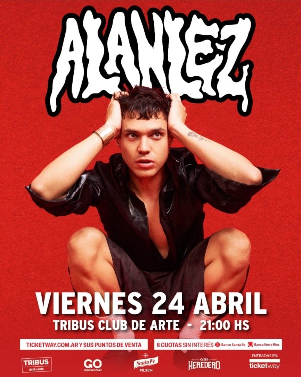 Alan Lez, el pulso de la escena, llega a Santa Fe