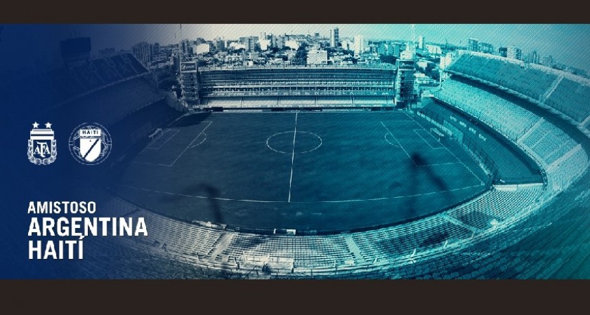 Argentina se enfrentará a la Selección de HaitÃ
