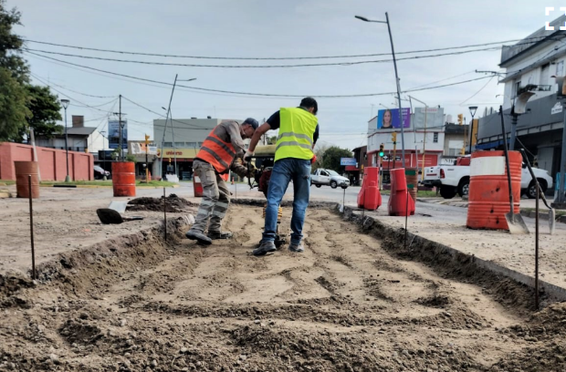 Finalizará este viernes la reparación de la Av. 7 de marzo en Santo Tomé