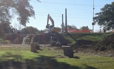 Avanzan las obras en la conexión Chalet-Centenario