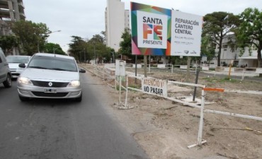 El municipio reclama que se finalicen los trabajos en el socavón de Urquiza y Bulevar