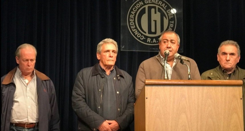 La CGT anunció un paro nacional para el lunes 25 de junio
