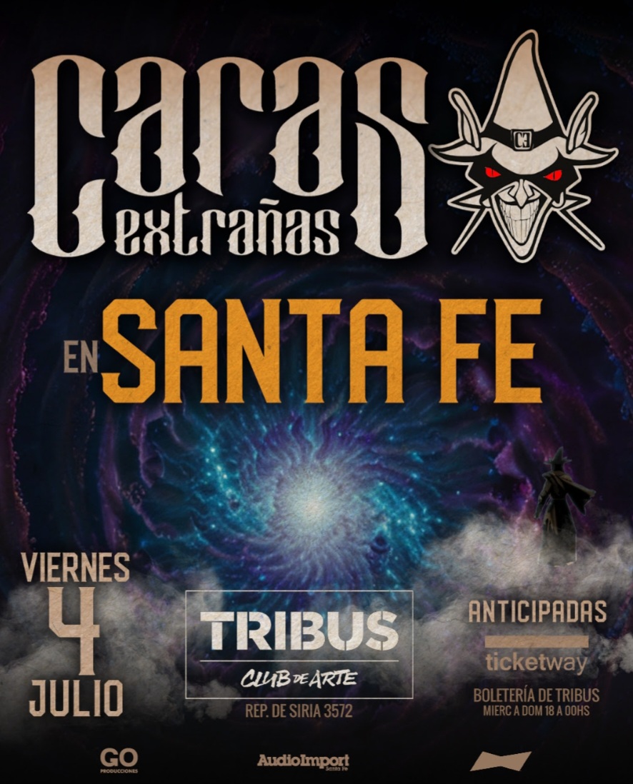 Caras Extrañas regresa a Santa Fe presentando 