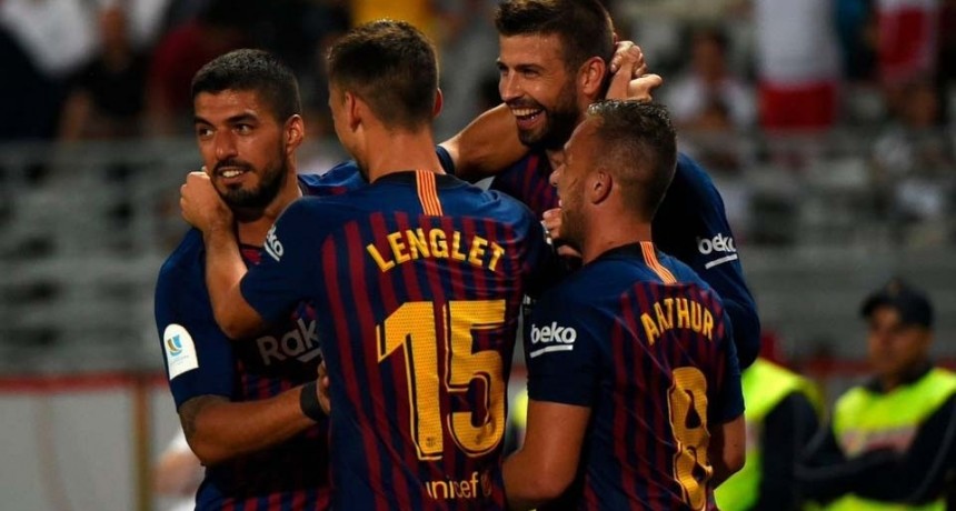 Barcelona ganó la Supercopa de España