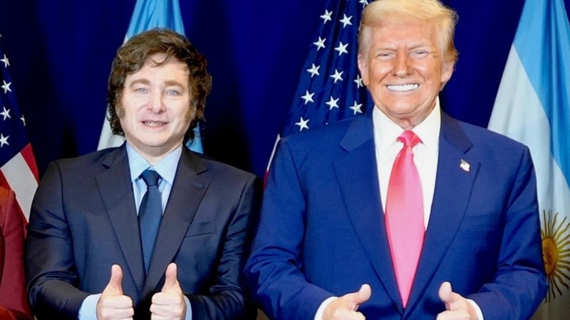 Milei se reúne con Trump en Nueva York por la ayuda financiera y prepara discurso en la ONU