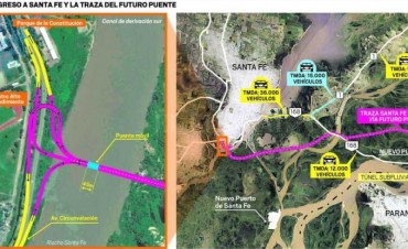 Licitarán el Puente a Paraná en 2018