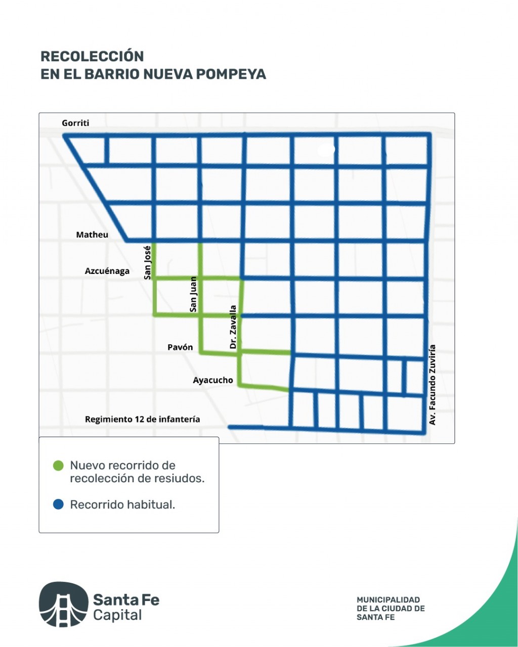 Ampliarán la recolección de residuos en siete barrios de Santa Fe