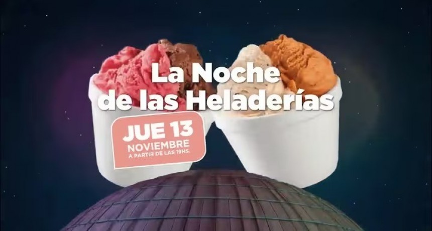 Este jueves se celebra la Noche de las Heladerías