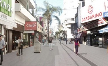 Invertirán casi 45 millones de pesos para la remodelación de la Peatonal San Martín