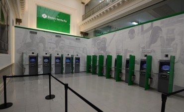 Banco Santa Fe inauguró un moderno lobby de Cajeros Automáticos en la ciudad de Santa Fe