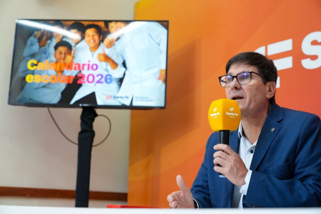 Santa Fe oficializó el calendario escolar 2026