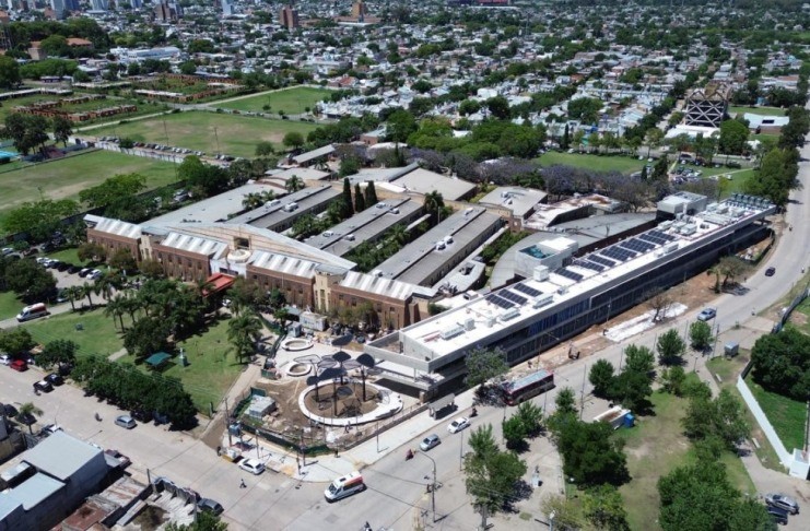 Se agranda el Hospital Alassia con un 80 % de avance en la nueva Guardia y la Sala de Oncohematología