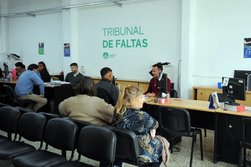 El Tribunal de Faltas de Santa Fe atenderá únicamente con turnos web