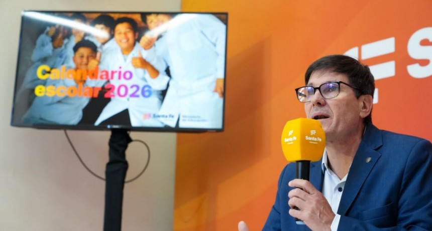 Santa Fe oficializó el calendario escolar 2026