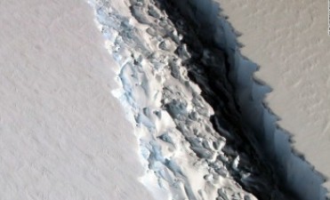 Un iceberg del tamaño de Trinidad y Tobago se separará pronto de la Antártida