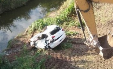 Un santafesino salv&oacute; su vida de milagro tras caer de un puente