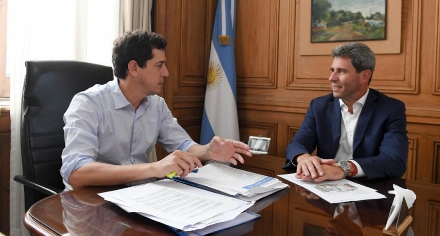 Wado de Pedro recibi&oacute; al gobernador de San Juan