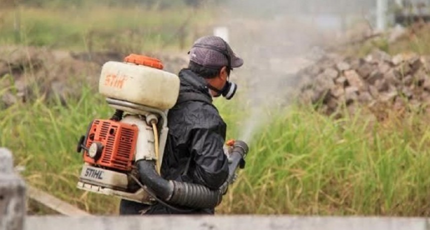 La Municipalidad contin&uacute;a con las tareas de fumigaci&oacute;n