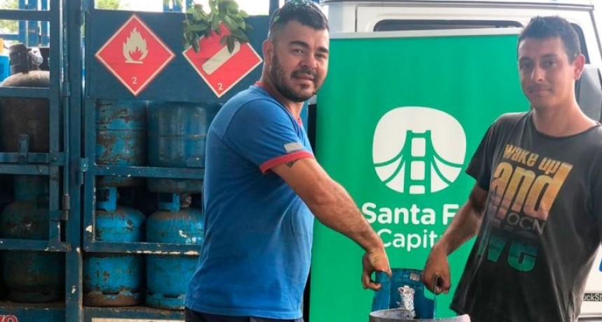 La Municipalidad logr&oacute; bajar el precio de la garrafa accesible