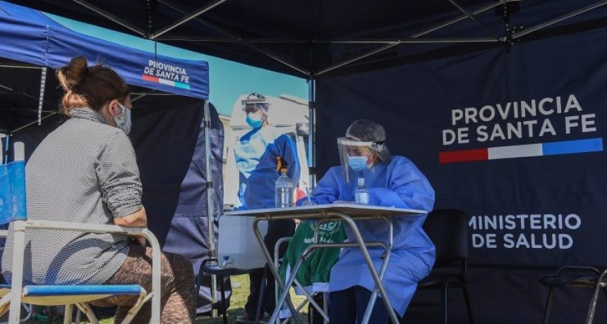 Casi 500 nuevos casos de coronavirus en la provincia y 8 muertes