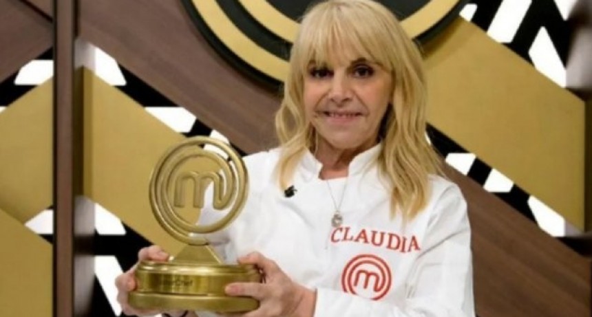 Claudia Villafa&ntilde;e fue la ganadora de MasterChef Celebrity