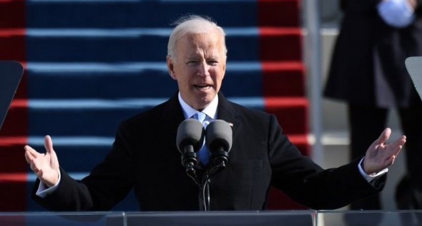 Biden asumi&oacute; la presidencia de los Estados Unidos y asegur&oacute; que "sin unidad no hay paz