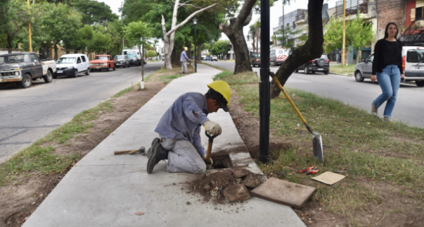 Avenida Galicia: las obras avanzan en un 35%