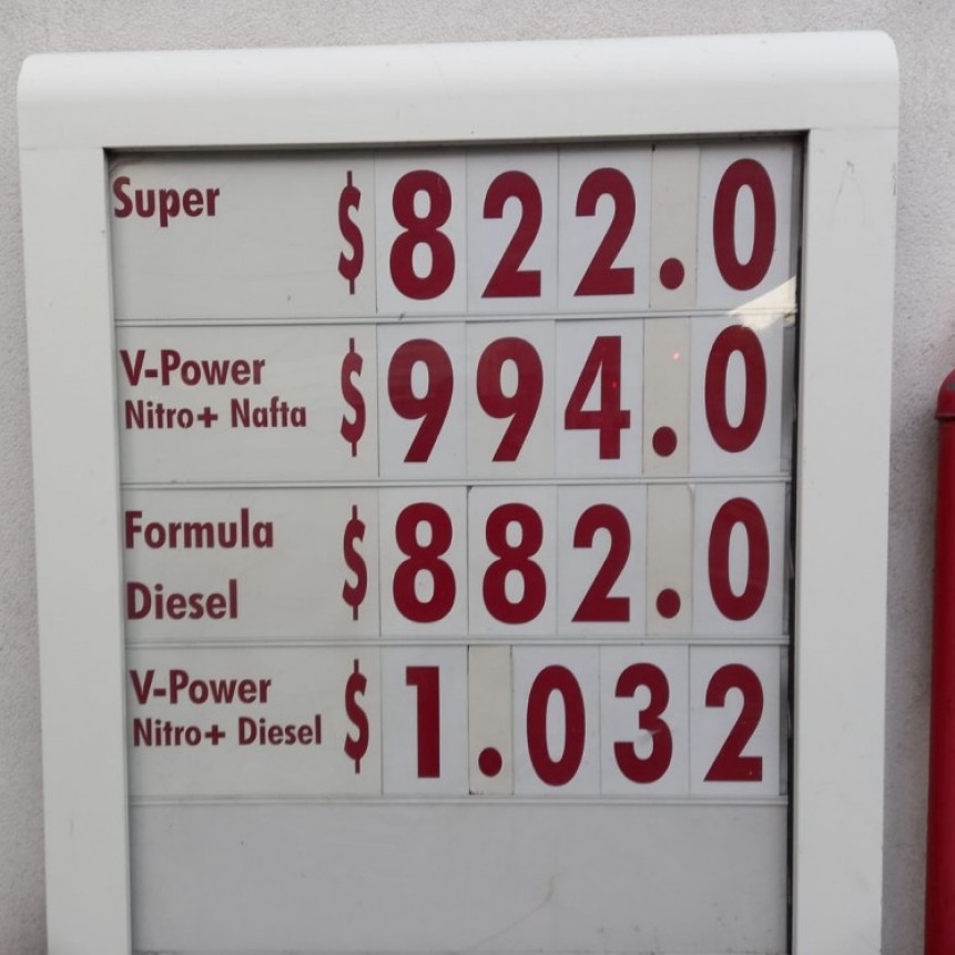 Aumentan un 27% los combustibles