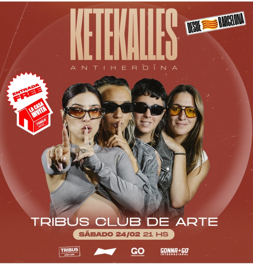 Show internacional: Ketekalles llega a Santa Fe presentando "Antihero&iacute;na", su segundo disco 
