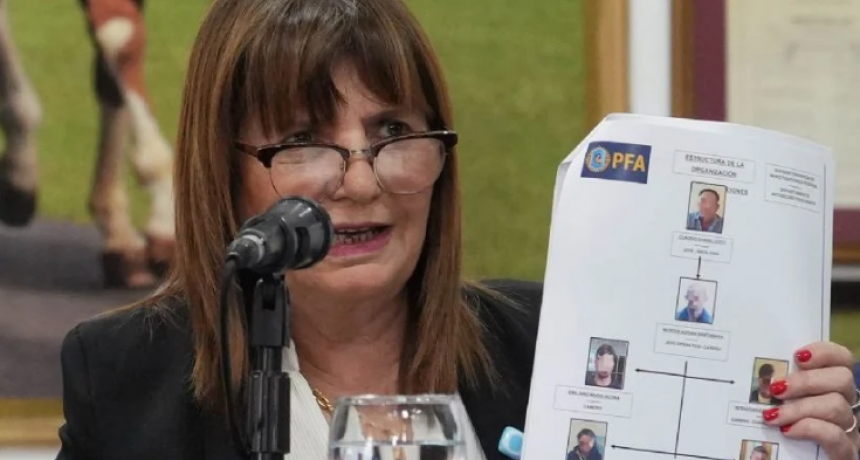 Patricia Bullrich confirmó que todos los asesinos de Umma están presos