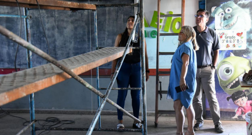 Goity: &ldquo;Trabajamos para que las clases comiencen el 26 de febrero con los chicos en las aulas aprendiendo&rdquo;