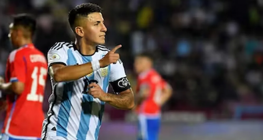Argentina aplast&oacute; por 5 a 0 a Chile y clasific&oacute; a la fase final del Preol&iacute;mpico