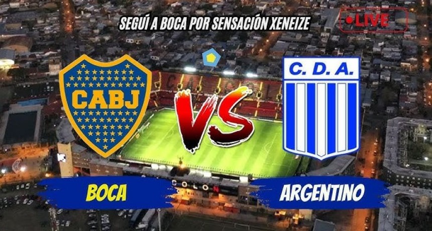 Como será el operativo del partido de Copa Argentina entre Boca y Argentino de Monte Maíz