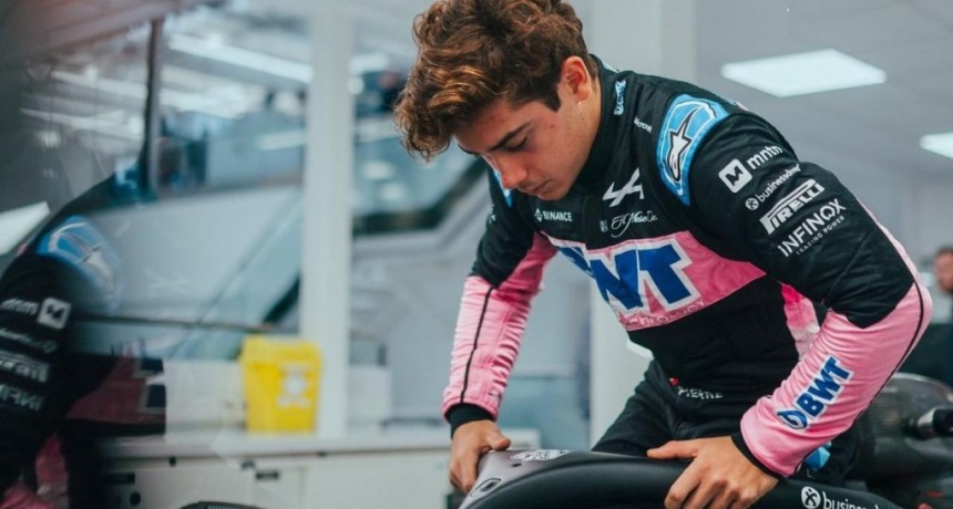 Colapinto ya se prob&oacute; butaca y la nueva indumentaria con Alpine Formule One Team
