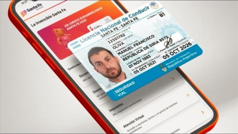 Las licencias de conducir digitales ya son válidas para manejar dentro de la provincia