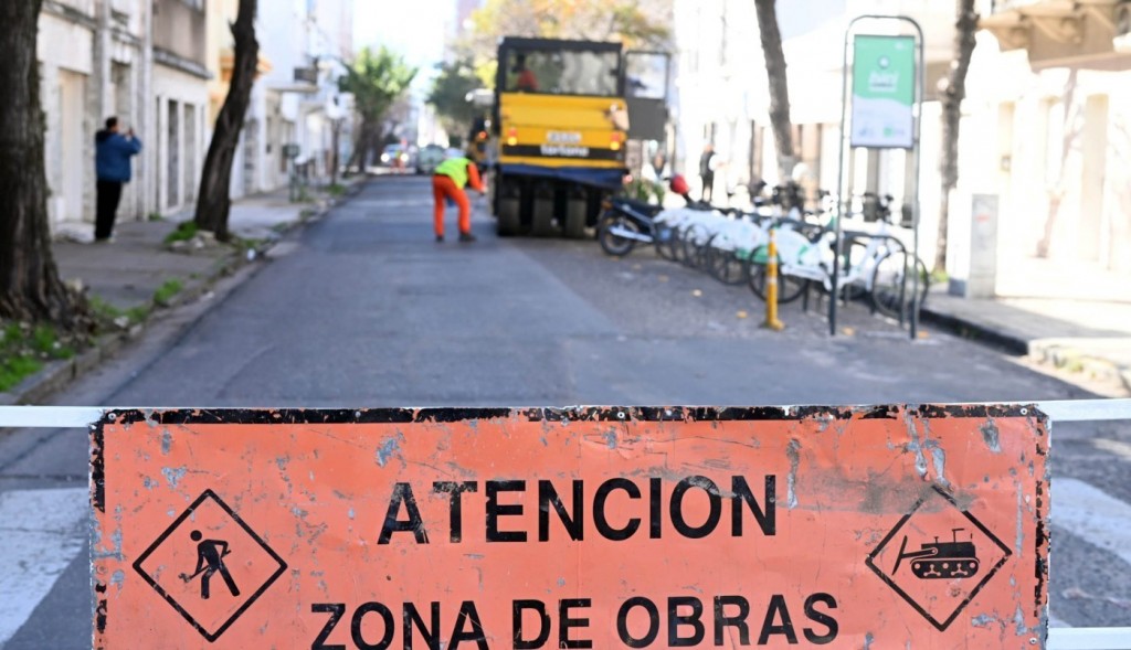 Cortes de calles para este lunes por trabajo de bacheo en el microcentro