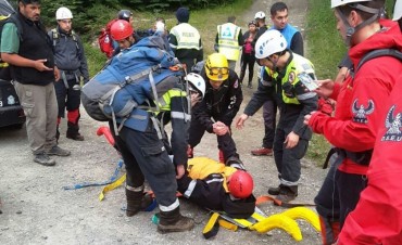 Seis turistas rescatados en Ushuaia