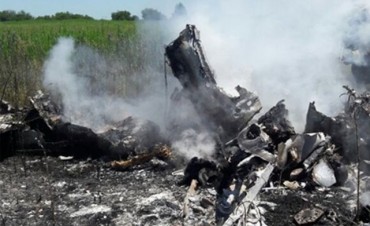 Se estrell&oacute; una avioneta en Marcos Paz y murieron 5 personas