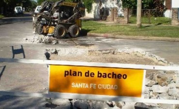 Trabajos de bacheo previstos para este lunes