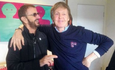 Paul y Ringo volvieron a compartir una grabaci&oacute;n