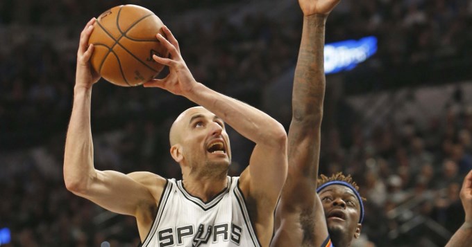 Otra buena performance de Gin&oacute;bili en un nuevo triunfo de los Spurs