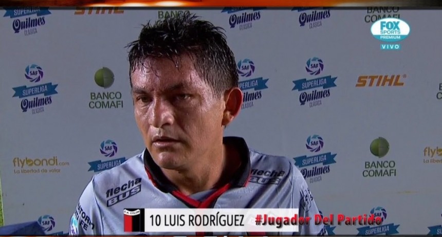 Se lesion&oacute; la figura de Col&oacute;n: desgarro para Luis Rodr&iacute;guez