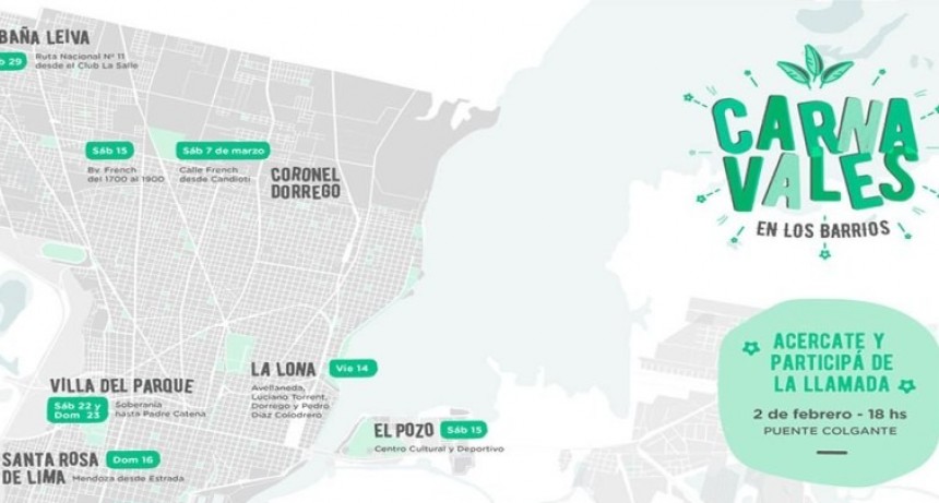 Con La Llamada, este domingo arrancan los carnavales en Santa Fe